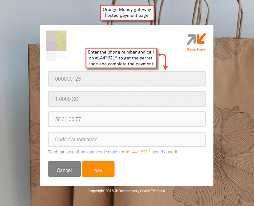 Magento 2 Orange Money Payments Orange Money  Payment