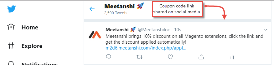 Magento 2 Coupon Code Link Auto Apply Coupon By A Link In Magento 2
