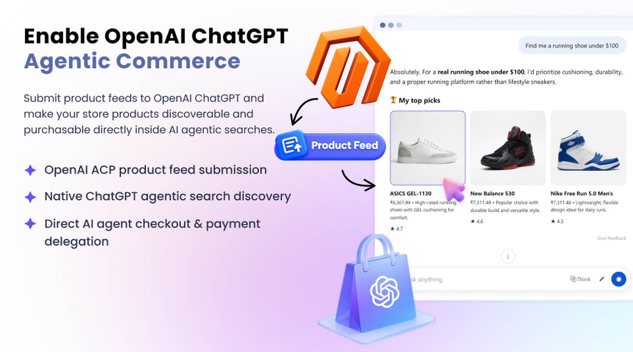 Magento 2 Agentic Commerce for OpenAI