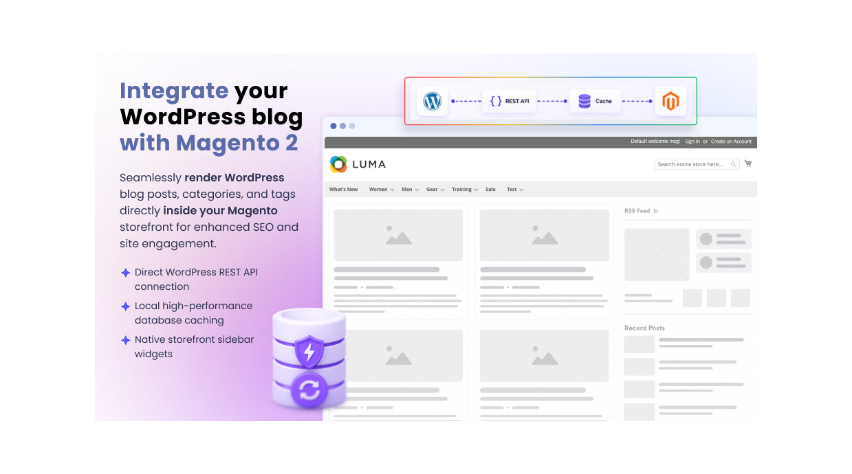 Integrate WordPress blog with Magento 2