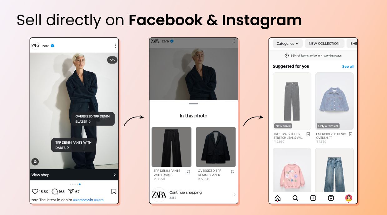 Magento 2 Store's products on Instagram Shop via integration