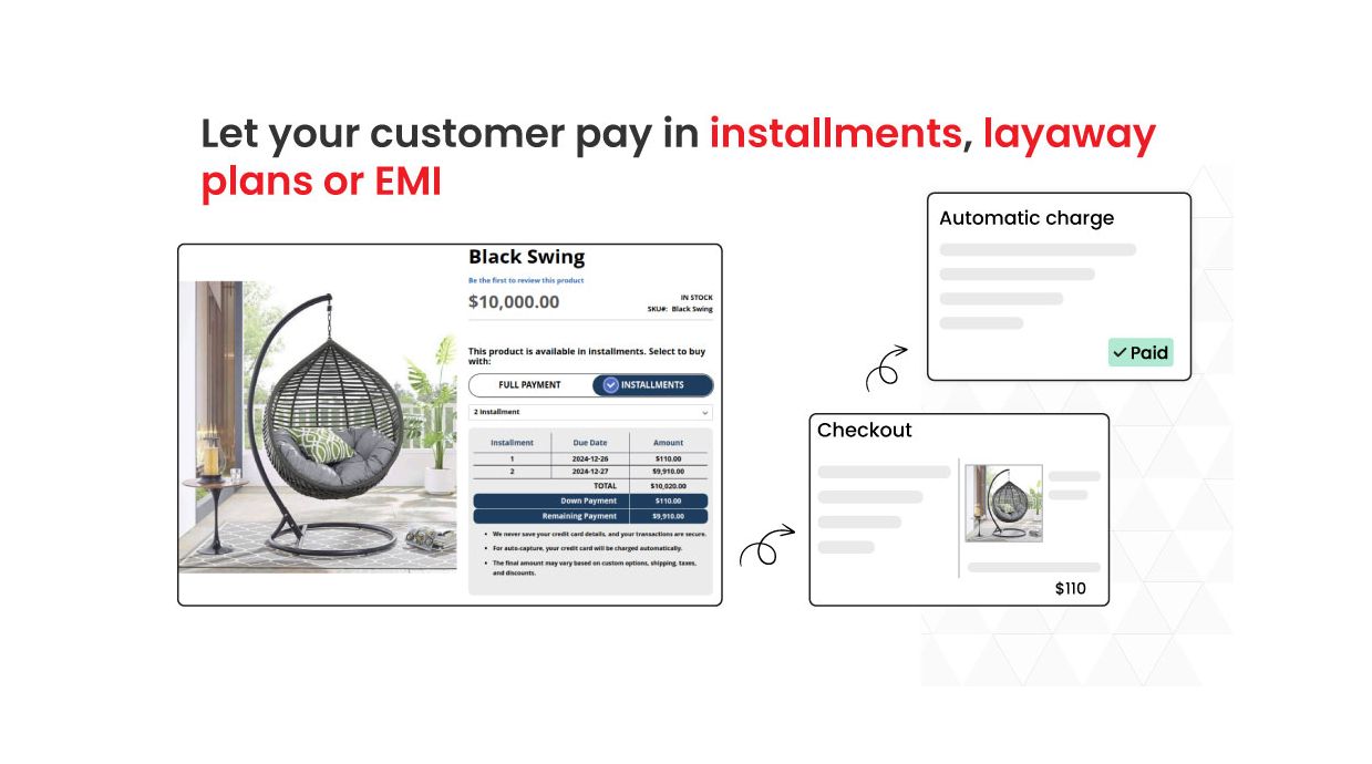 Magento 2 Partial Payment