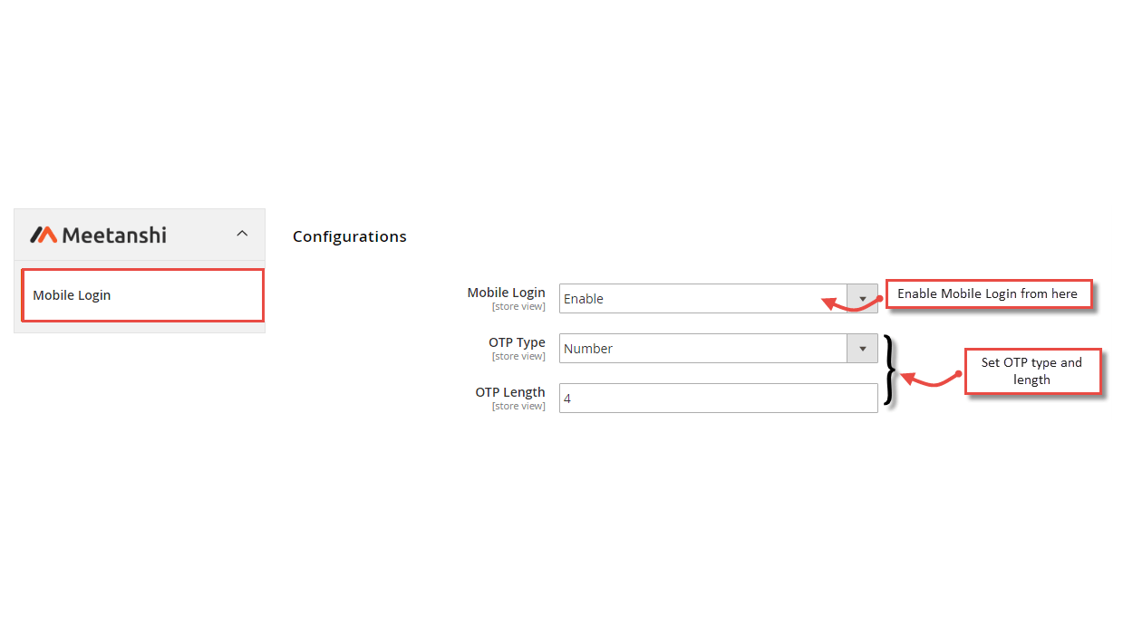 1. Configuration M2 Mobile Login 1. Configuration M2 Mobile Login