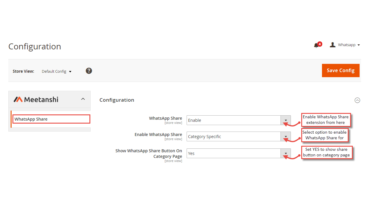 1. Configuration