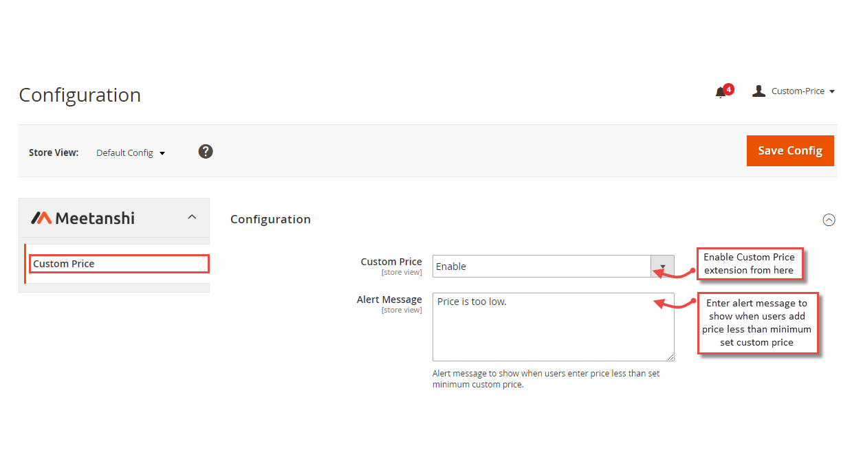 1. Configuration