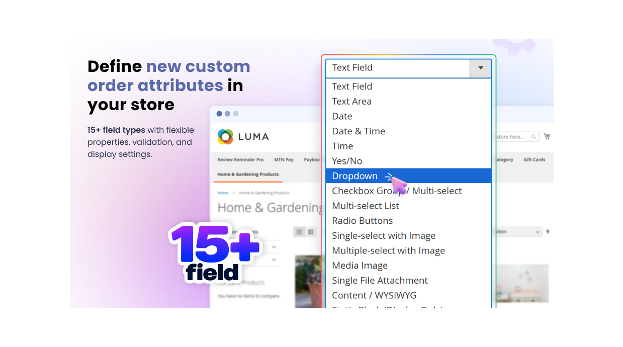 Collect additional information at checkout from customers using custom order attributes in magento 2