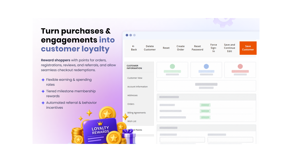 Magento 2 Reward Points turn purchases into loyaly