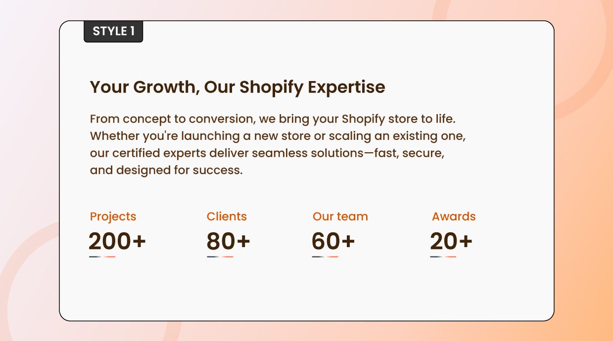 Shopify Number Counter Section Shopify Number Counter Section