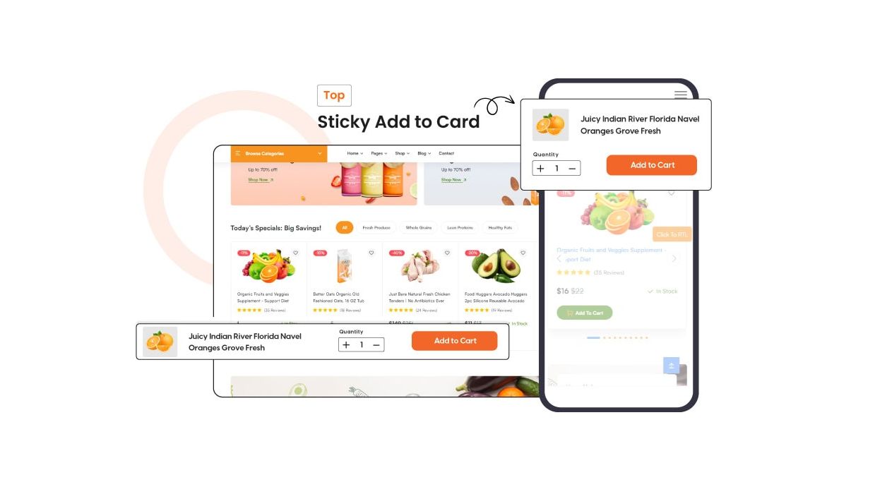 Shopify Sticky Add to Cart Section on frontend Shopify Sticky Add to Cart Section on frontend