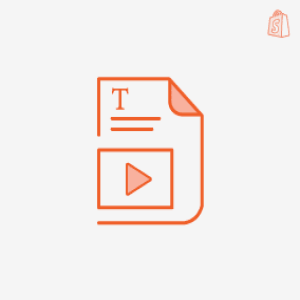 Shopify Video with Text Section Extension