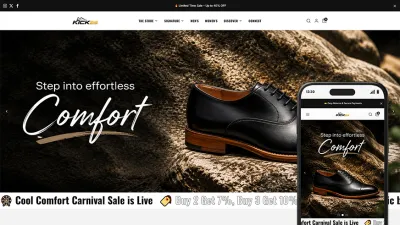 Kicks25 - Footwear Theme for Shopify