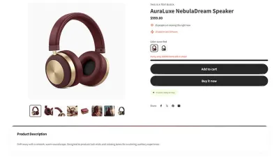 Serenata Music Electronics Theme for Shopify