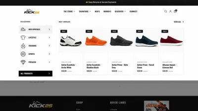 Kicks25 - Footwear Theme for Shopify
