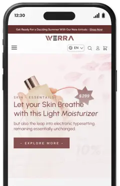 Website Preview Mobile