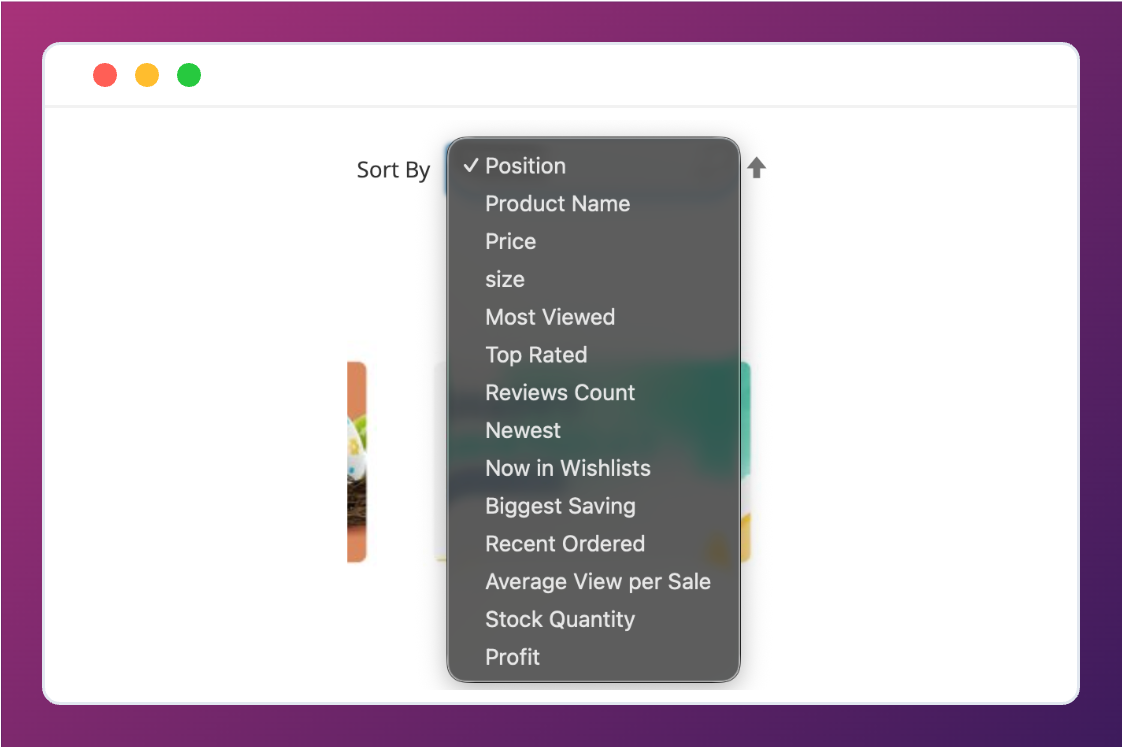 Magento Category Page with Improved Sorting Dropdown Options