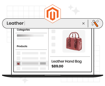 Advanced core search abalities of Magento 2 AI search extension