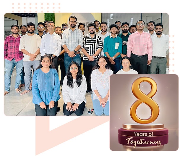 Group image of the team Meetanshi