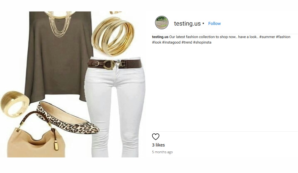 Default Insta View