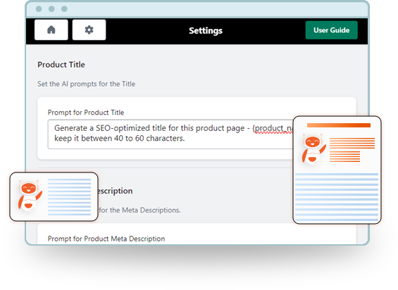 Use Your Own AI Prompts to Generate Shopify Content