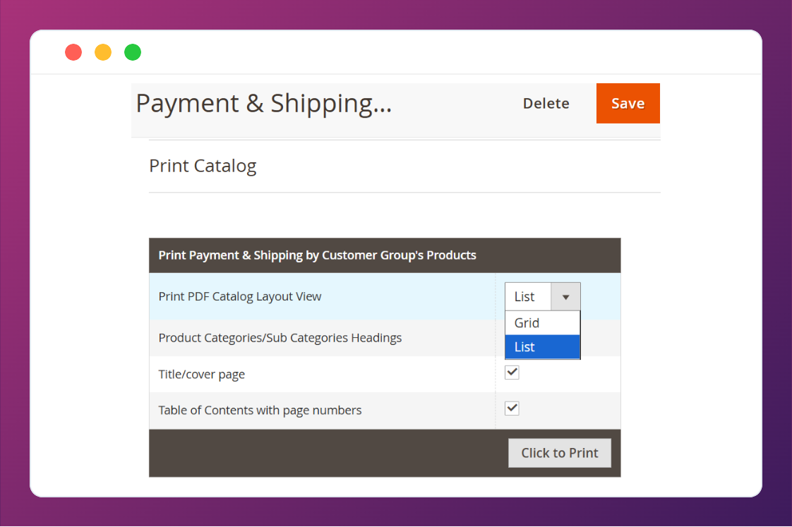 Category-wise PDF catalog generation for Magento 2 products