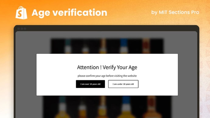 Age Verification Popup