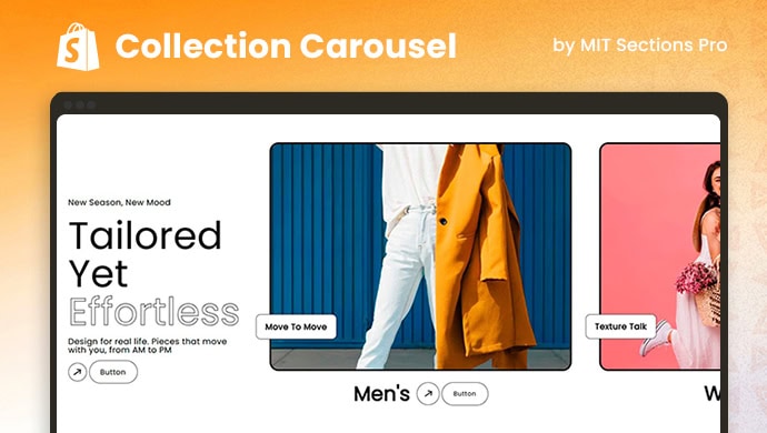 Shopify Collection Carousel Section