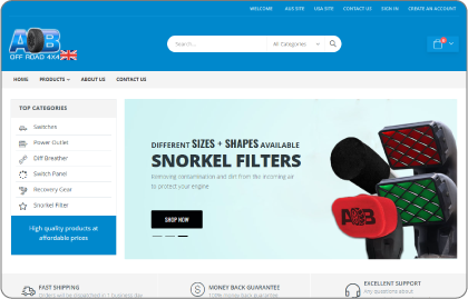 aironboard uk store homepage