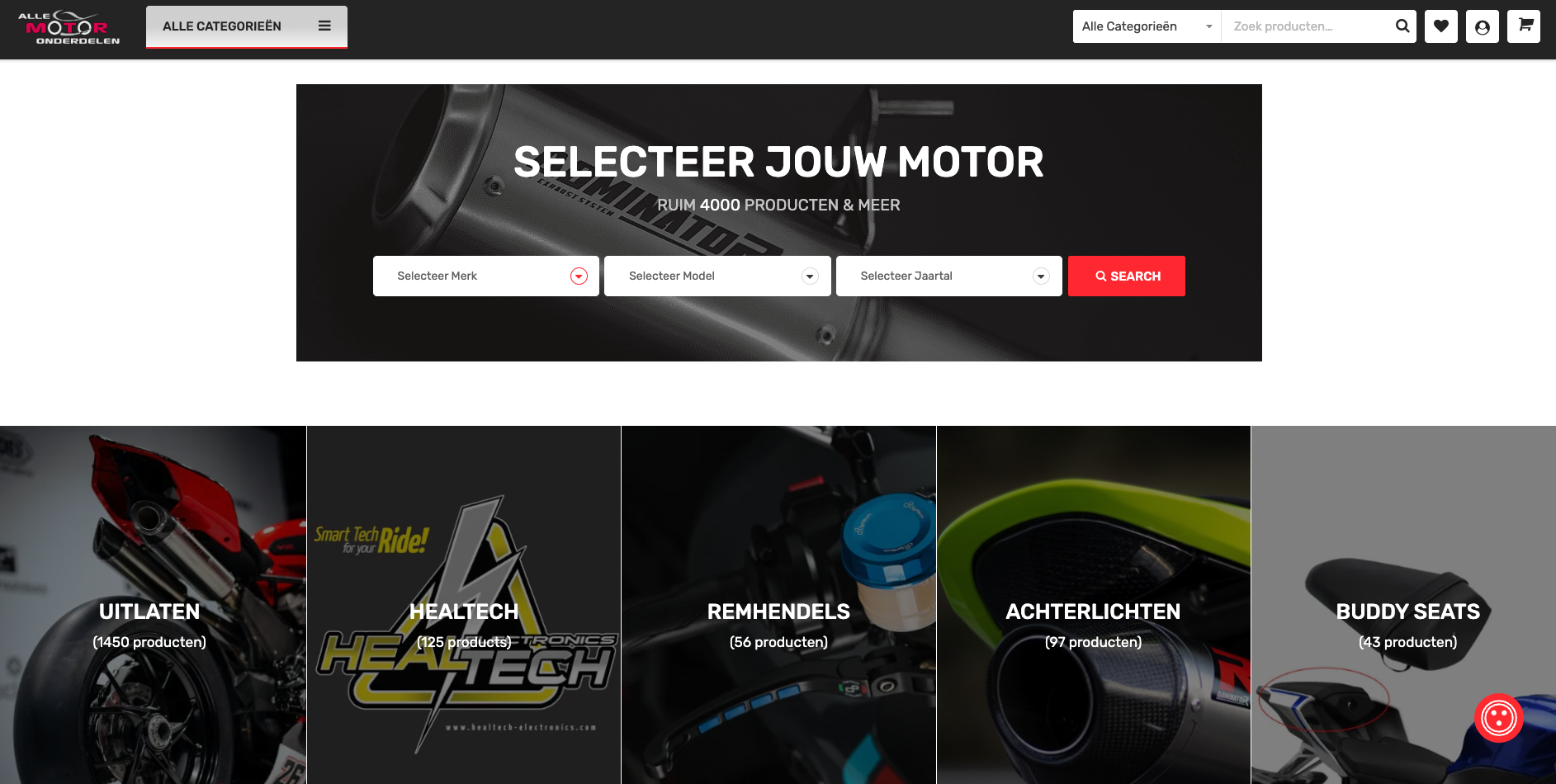 Allemotoronderdelen
