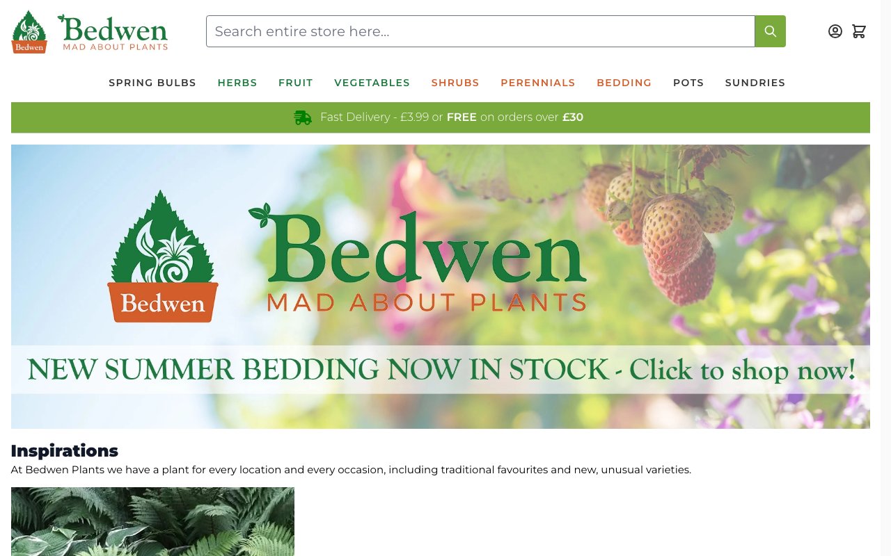 Bedwenplants UK