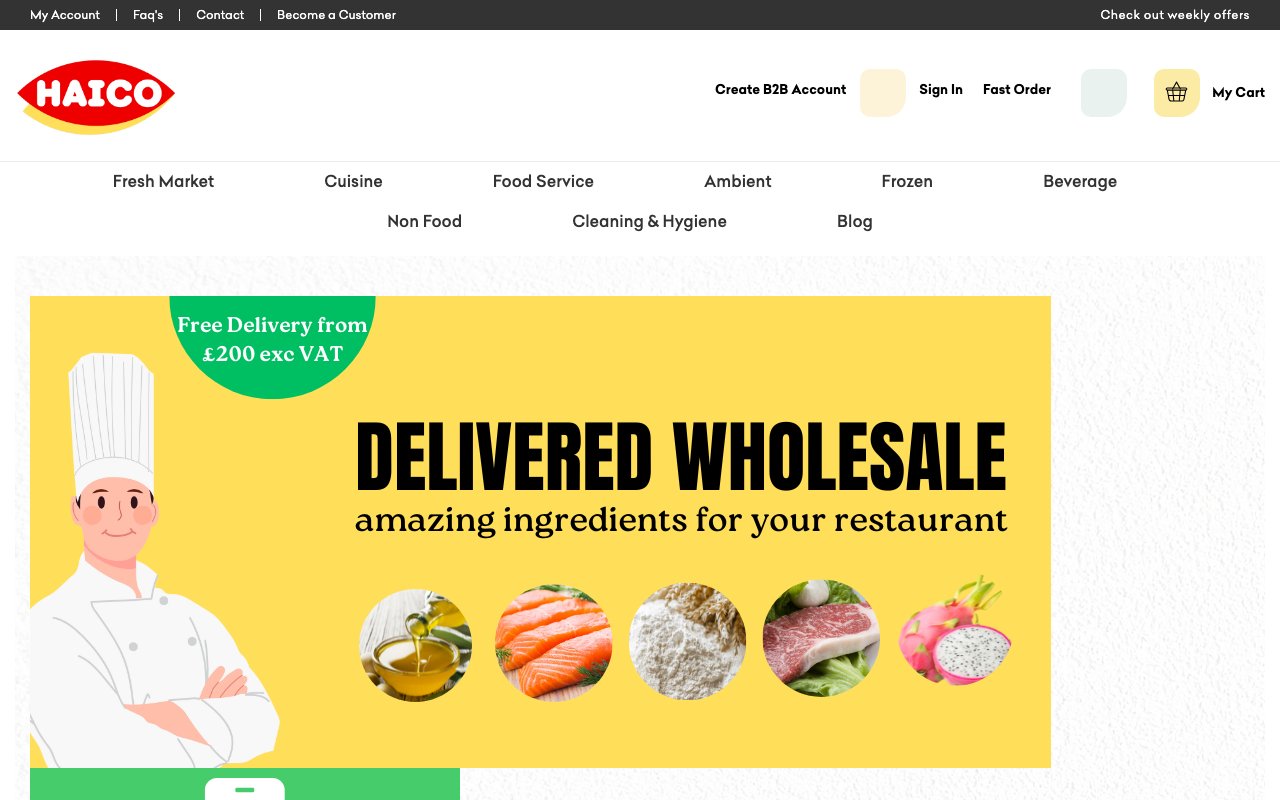 Haico Food Service UK