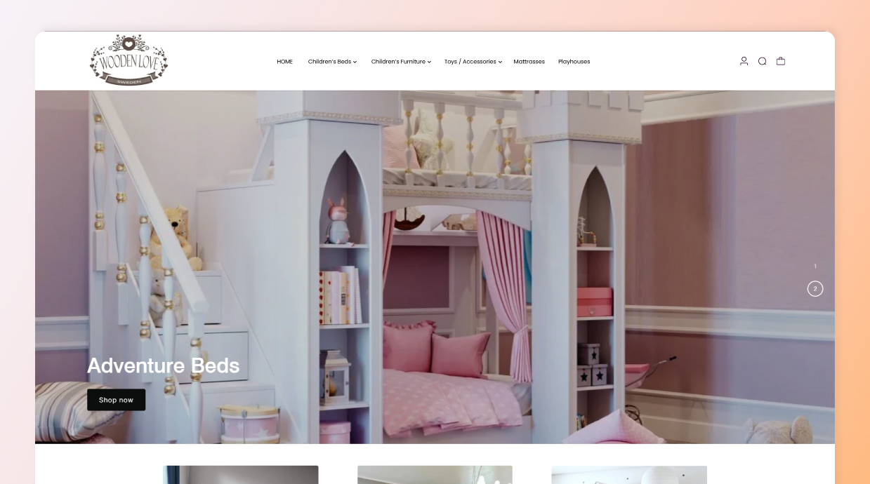 Woodenlove.de - Shopify store migration and customization example